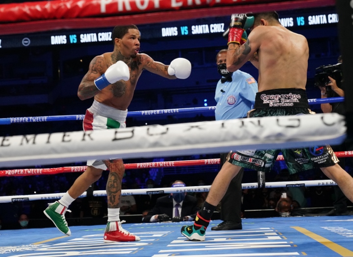 Photos Gervonta Davis Blasts Leo Santa Cruz Out Cold in Sixth